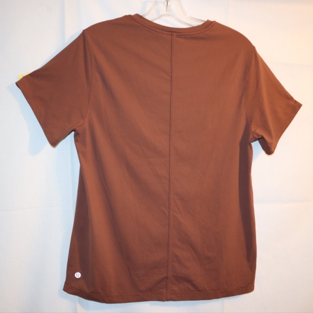 Lululemon Brown Athletic Top  Size 2 - Picture 6 of 9